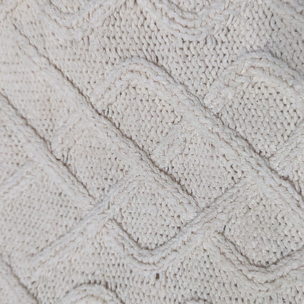 J Crew Womens Sweater Fisherman Knot Gilmore Girl Cottagecore Coastal Medium - Picture 5 of 11